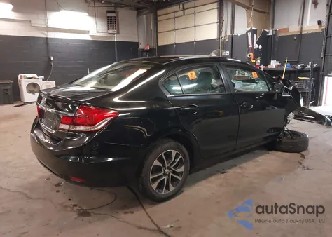 2015 Honda Civic Ex из США, поврежденный, VIN 19XFB2F8XFE234918